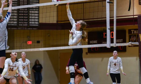 Trinity Christian volleyball sweeps Clay-Battelle in early-season matchup of county rivals